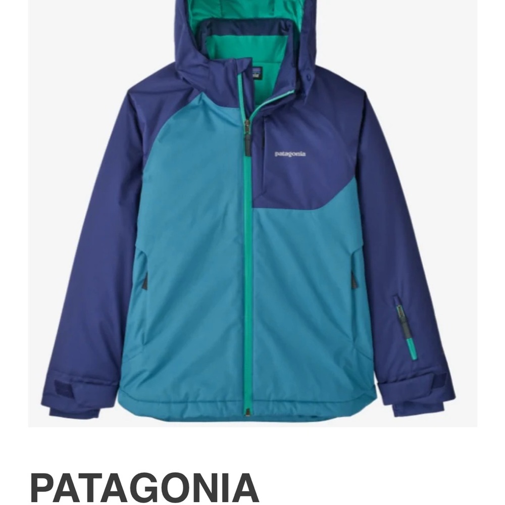 Patagonia Girls Snowbelle Jacket Size M (10) Like New